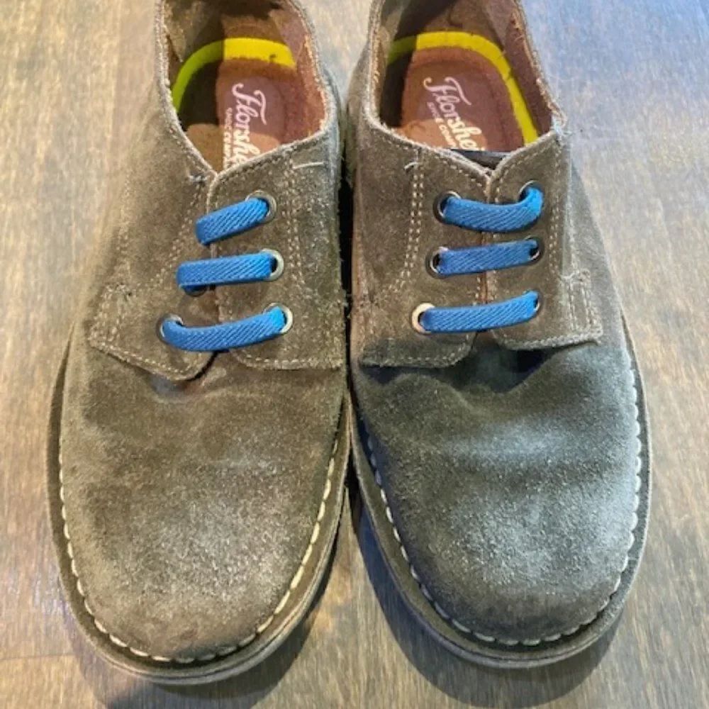 Florsheim youth suede shoes, size 13m